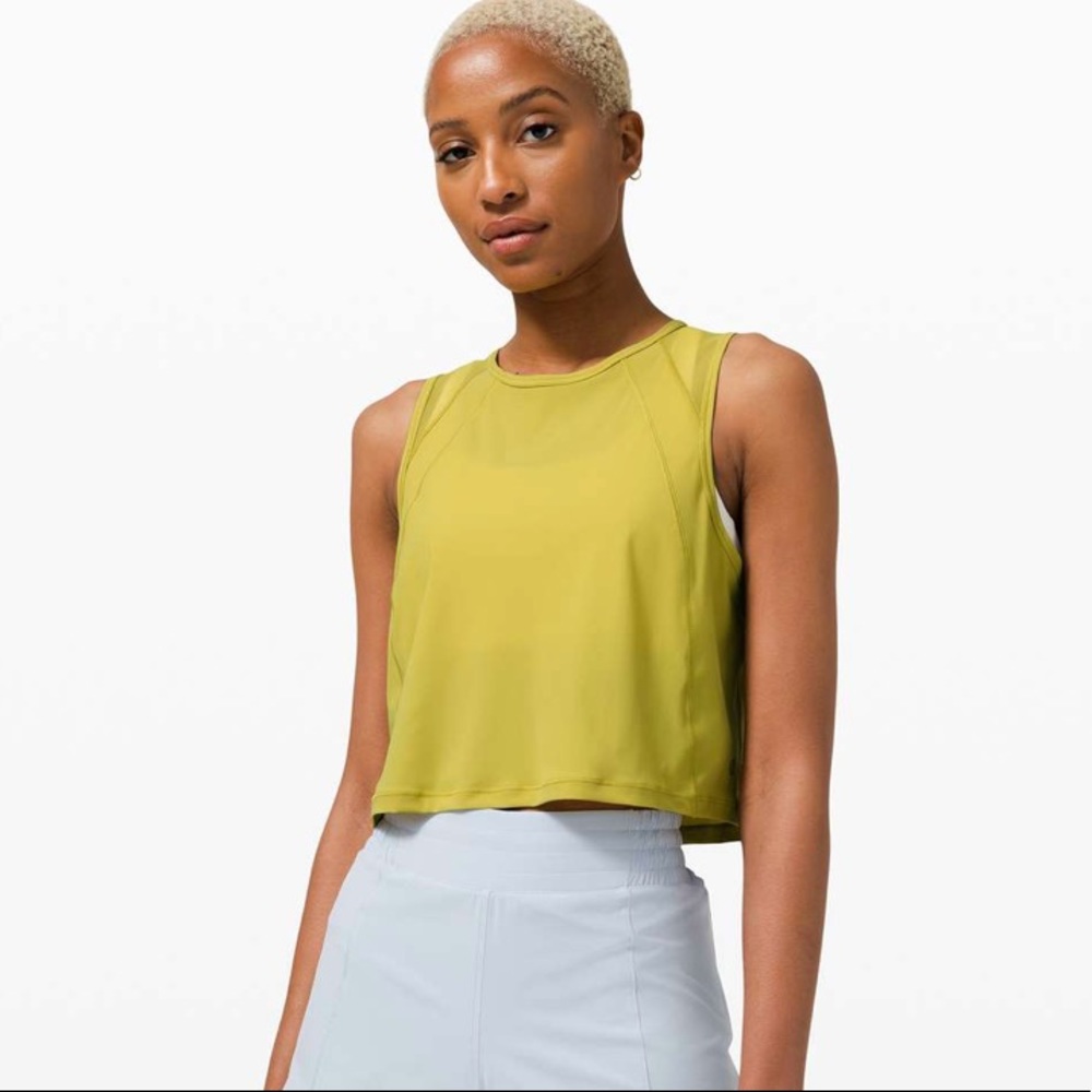 Lululemon Sculpt Tank Cropped